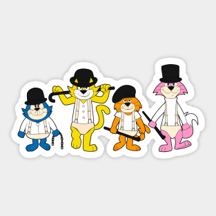 A Clockwork Cat Sticker